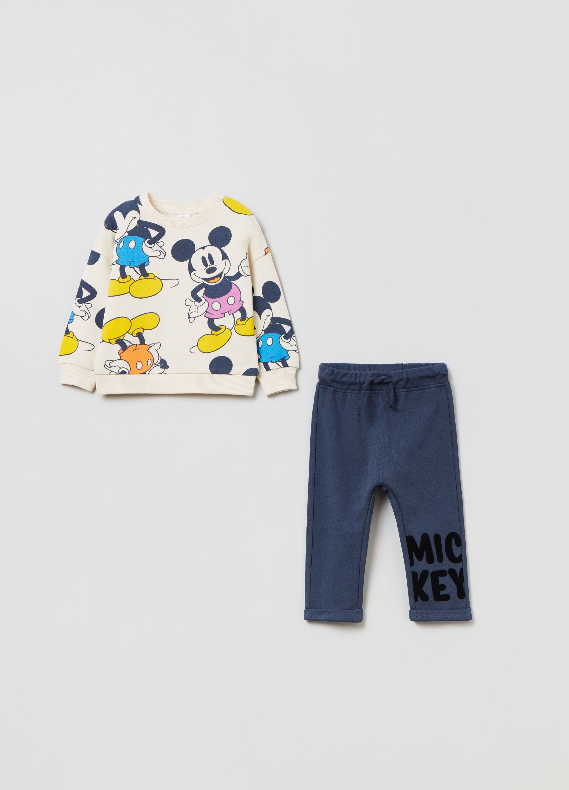 Pack jogging de felpa Disney Baby Mickey