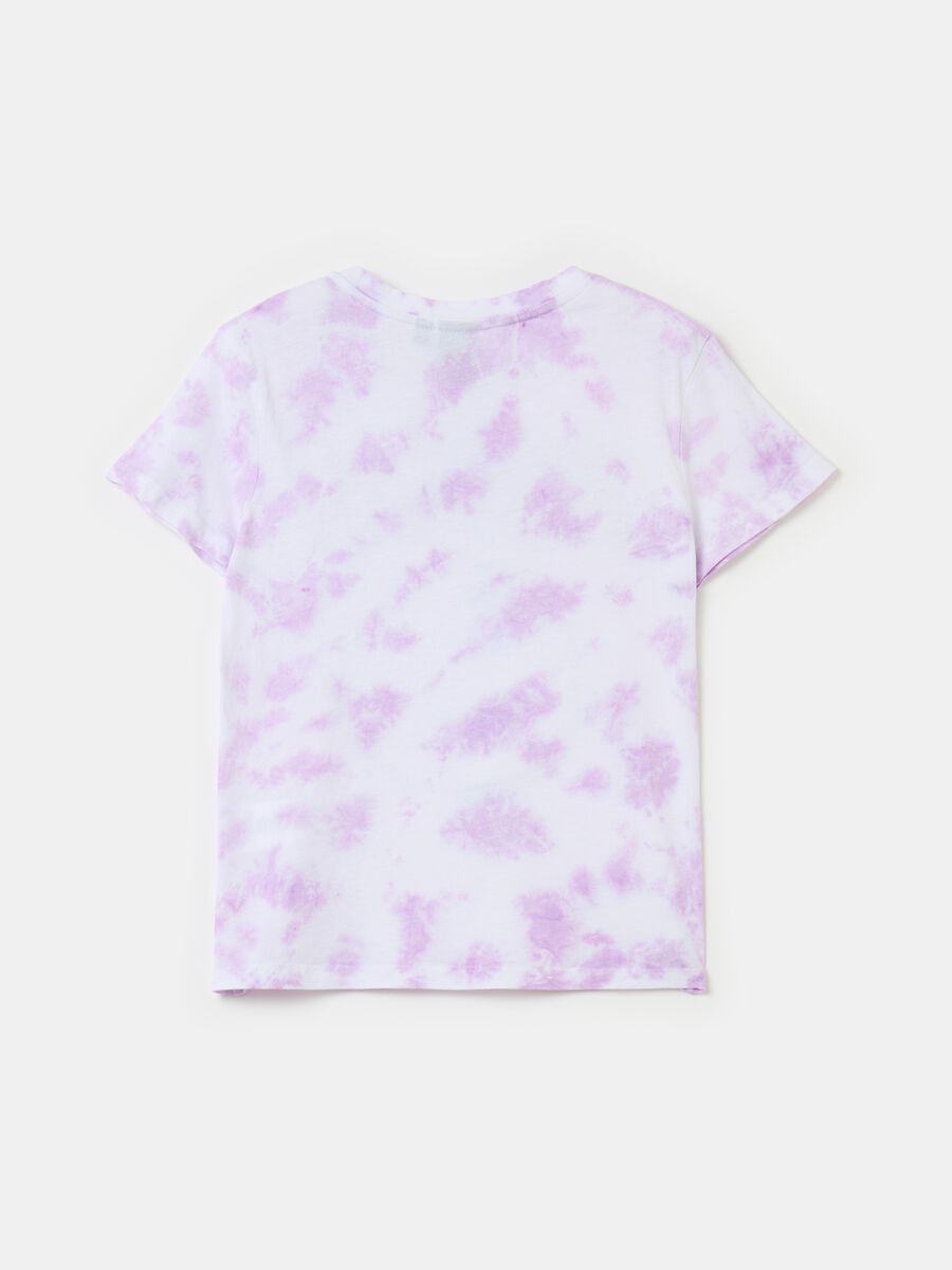 T-shirt Tie Dye con stampa Nirvana_1