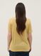 Yellow regular-fit short-sleeve viscose-blend T-shirt_3