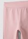 Rosa Leggings aus elastischer Bio-Baumwolle mit Strass f&uuml;r Baby-M&auml;dchen_2