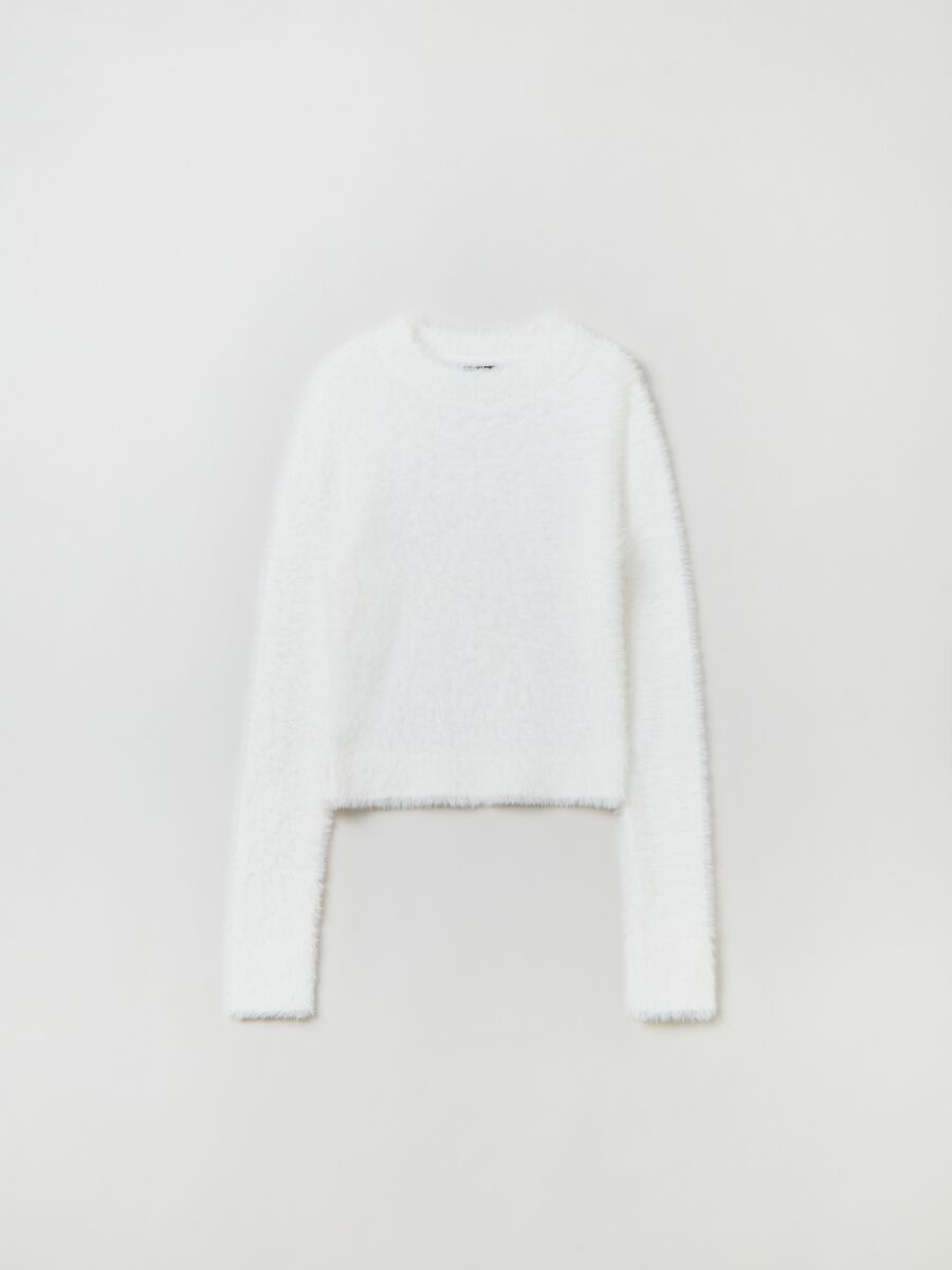 Pullover in faux fur_0