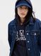 Sweatshirt with hood and logo embroidery_0