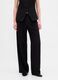 Black Stretch Wide-Leg Trousers_1