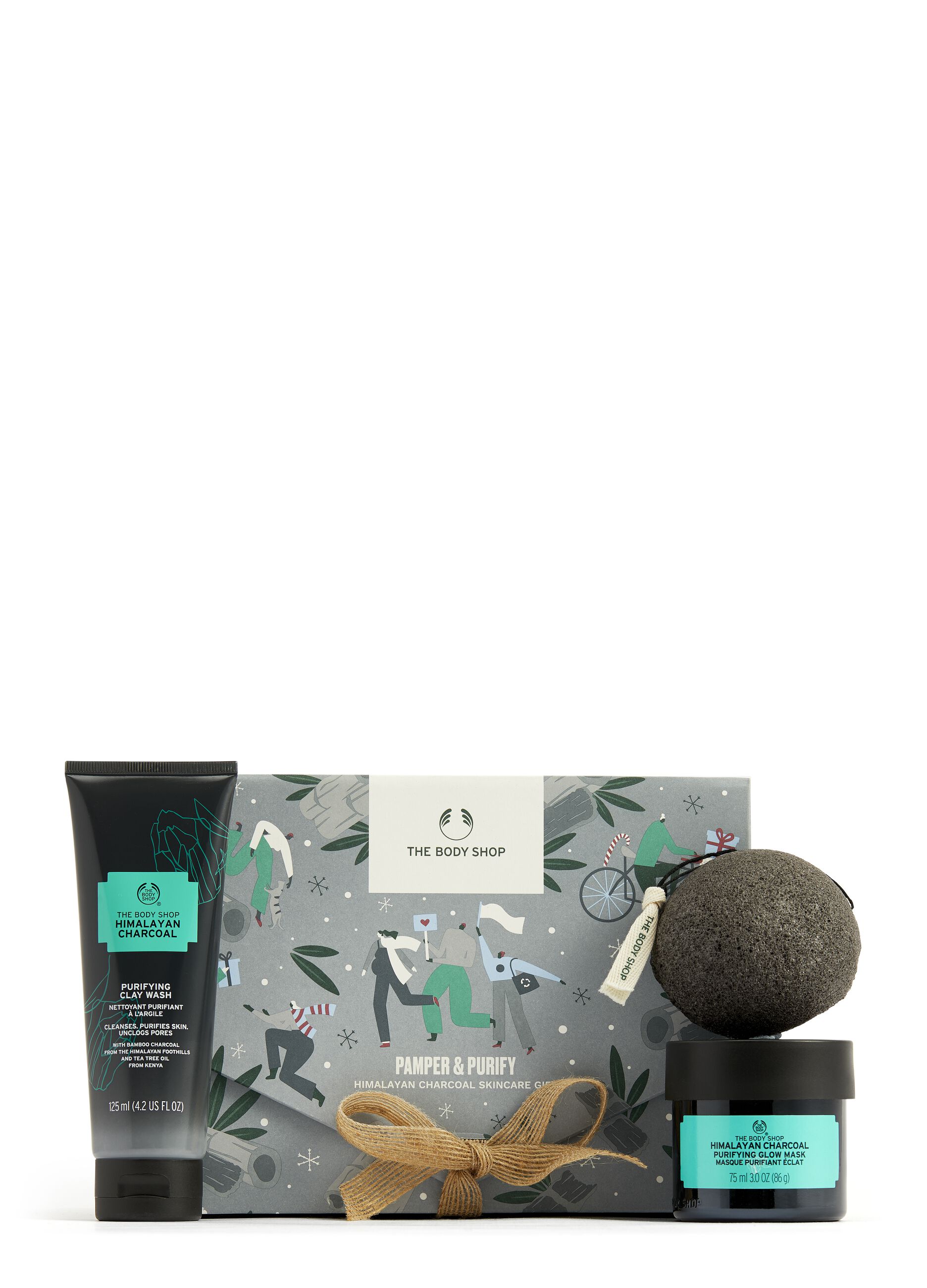 The Body Shop Himalayan charcoal gift box