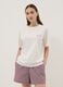 &Lambda;&epsilon;&upsilon;&kappa;ό T-shirt &alpha;&pi;ό 100% &beta;&alpha;&mu;&beta;ά&kappa;&iota; &mu;&epsilon; beauty &sigma;&tau;ά&mu;&pi;&alpha;, relaxed &epsilon;&phi;&alpha;&rho;&mu;&omicron;&gamma;ή_0