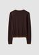 Brauner Pullover aus Viskosemix mit langen &Auml;rmeln_5