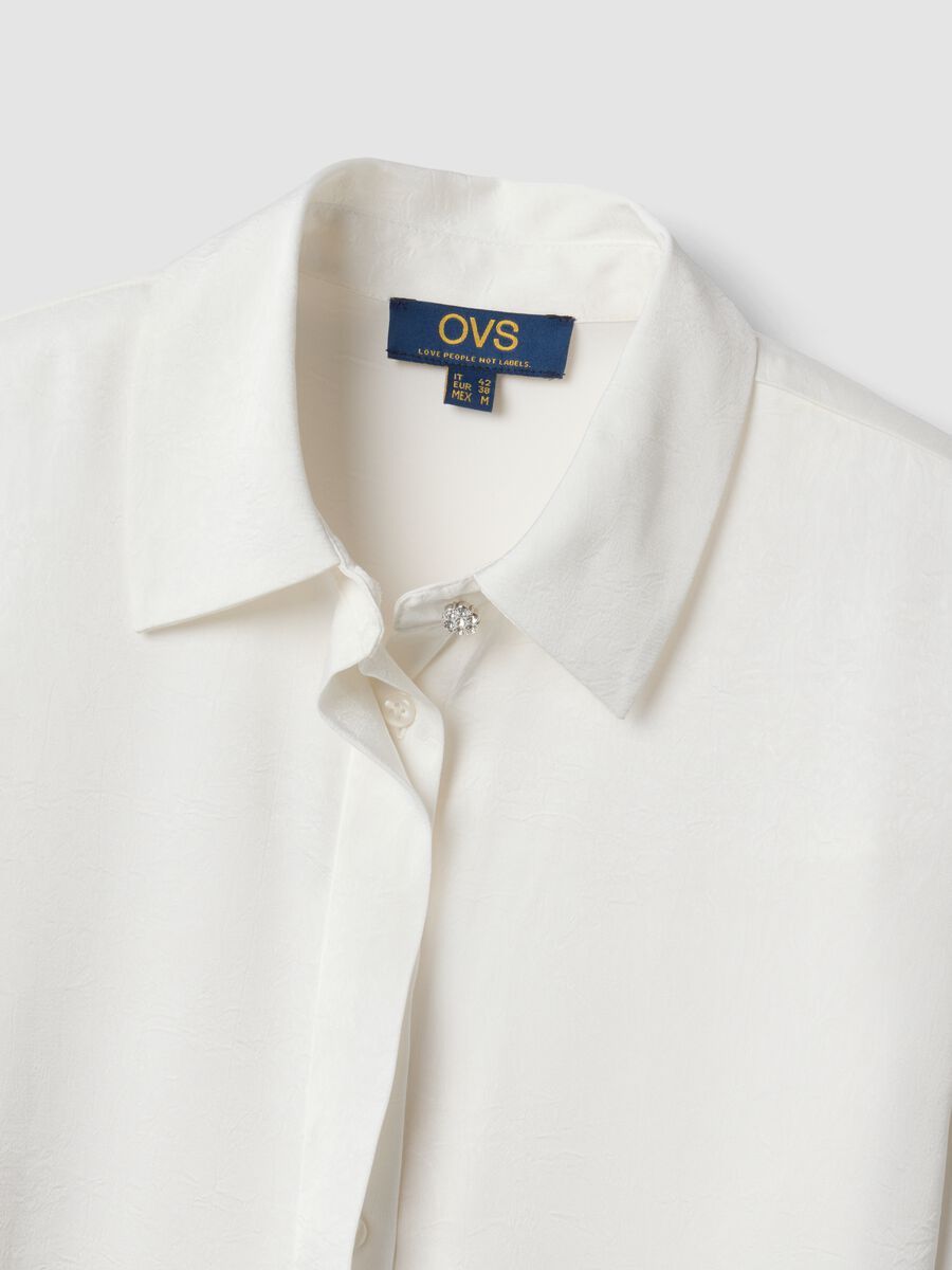 Camicia bianca regular fit con colletto classico_5