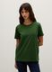 Green pure cotton regular fit T-shirt_0