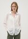 White lyocell-blend shirt_0