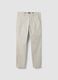 Wei&szlig;e Slim-Fit-Chinohose aus Stretch-Baumwolle_4