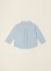 Light Blue Long-Sleeve Pure Cotton Shirt_2