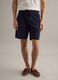 Blaue Chino-Shorts aus Stretch-Baumwolle, Regular Fit_1