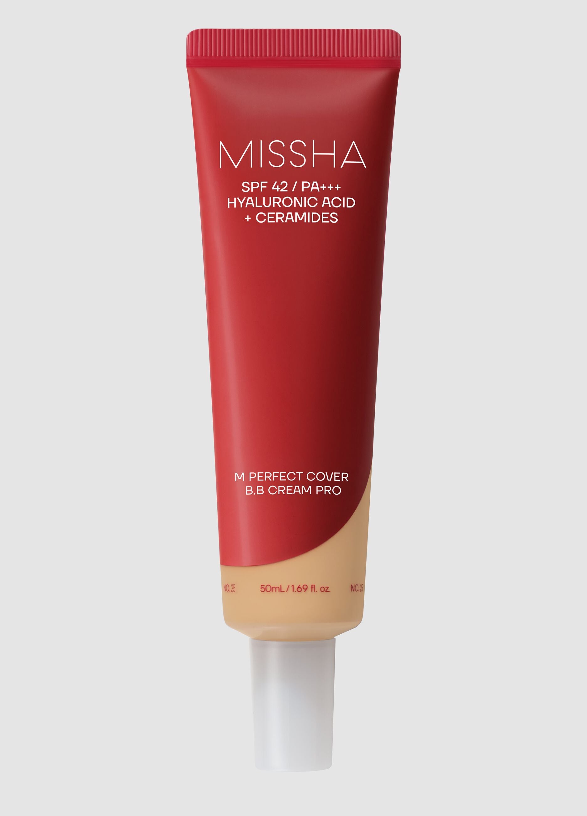 Missha M Perfect Cover BB Cream Pro 50 ml #25 - &Kappa;&omicron;&rho;&epsilon;ά&tau;&iota;&kappa;&omicron; &mu;&alpha;&kappa;&iota;&gamma;&iota;ά&zeta;