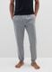 Grey Cotton Pyjama Trousers_1