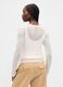 Wei&szlig;er Pullover mit transparenten langen &Auml;rmeln_1