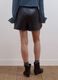 Shorts marroni regular fit con vita elasticizzata_2