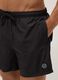 Black swim shorts with elasticated waistband_3