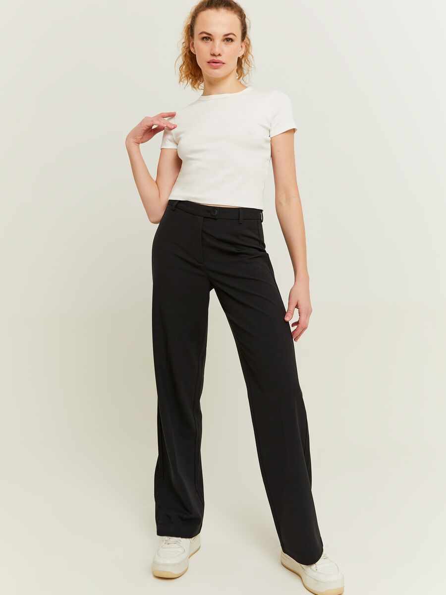 Straight-fit high-rise trousers_0