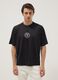 Schwarzes T-Shirt mit Inter Miami CF Print_0