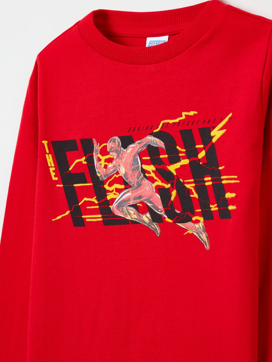 Camiseta de manga larga estampado The Flash_2