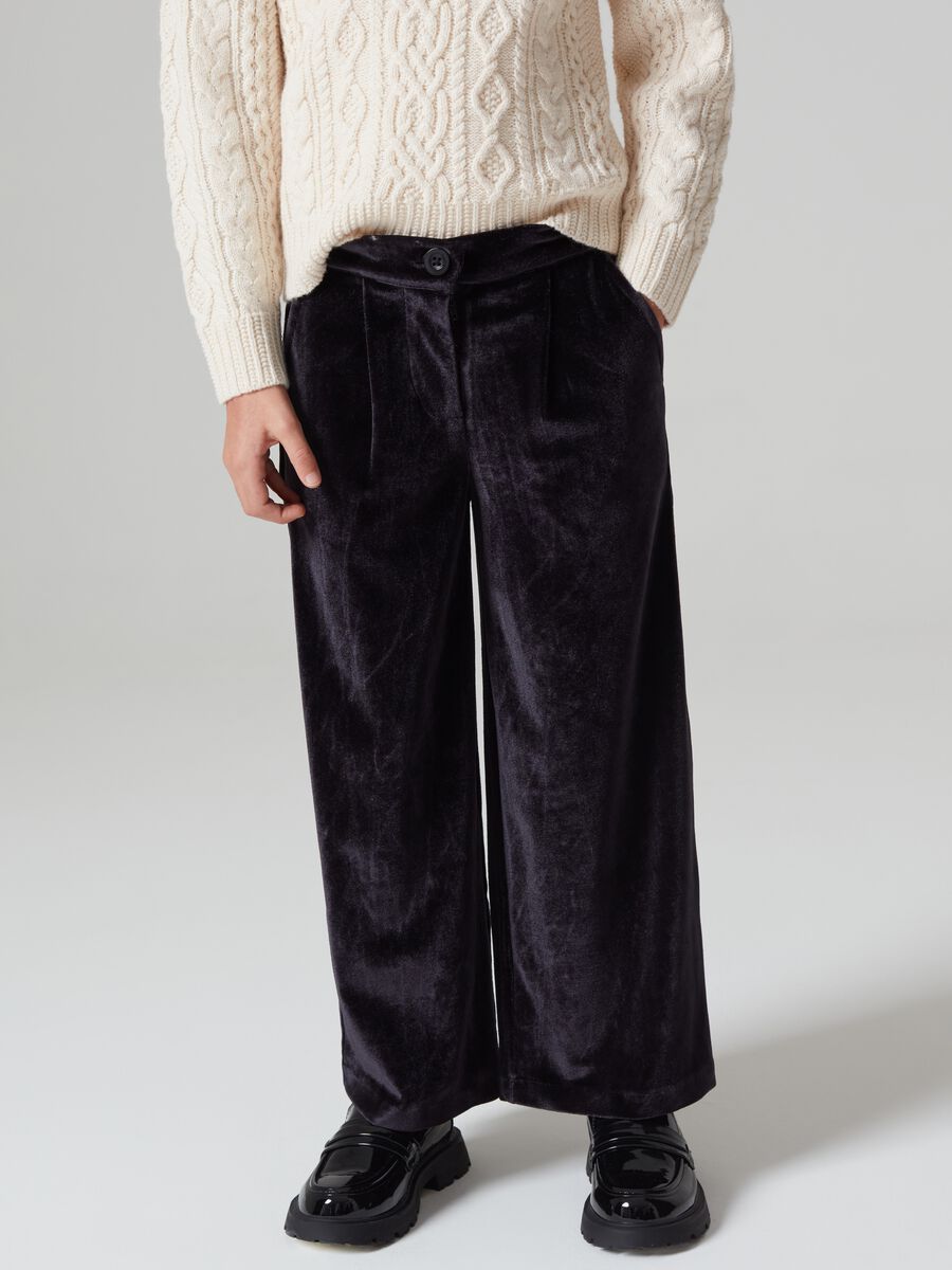 Chenille trousers_1
