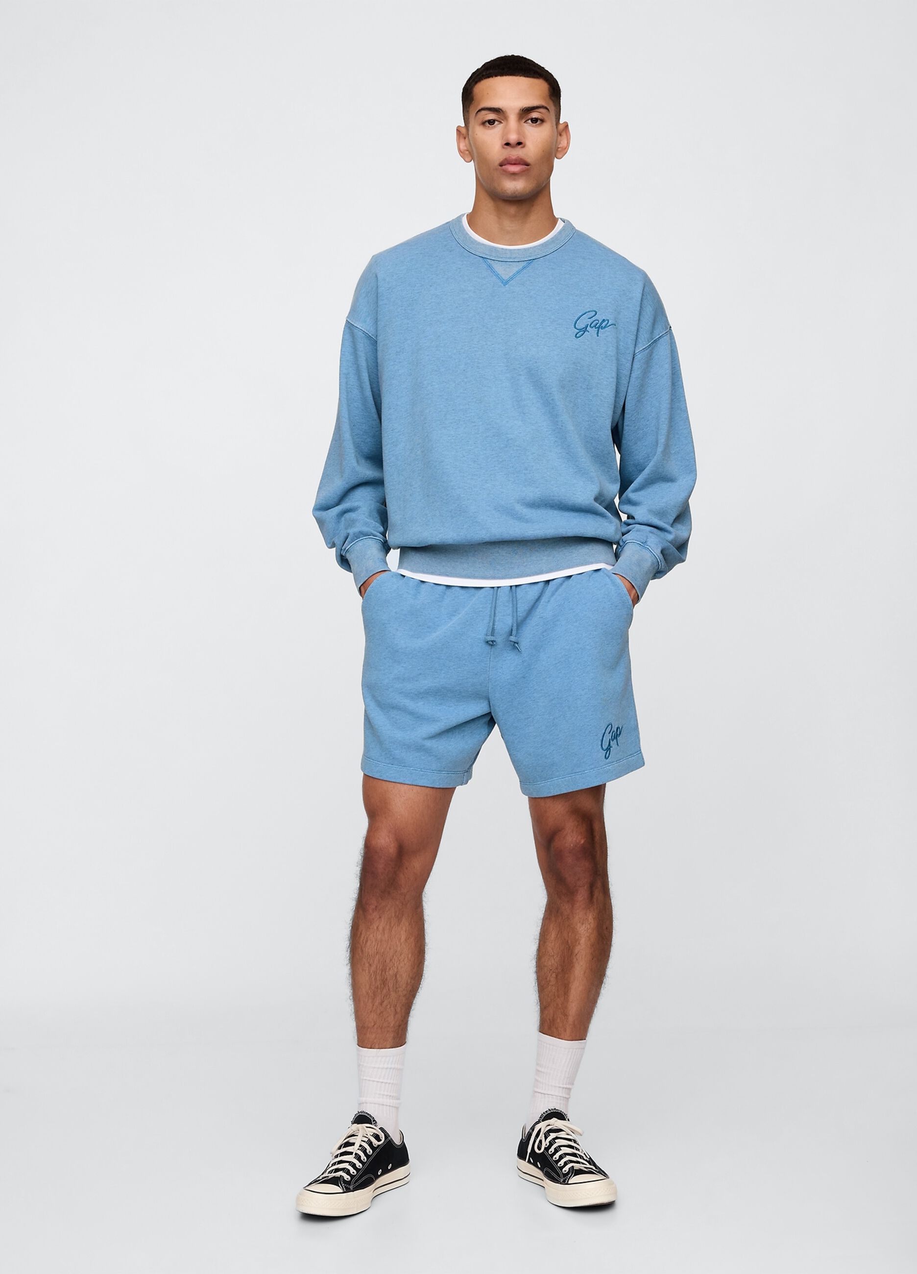 Gap Blaue Sweatshirt aus Mischgewebe