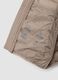 Giubbotto Utralight beige imbottito con cappuccio e zip per bambino_3