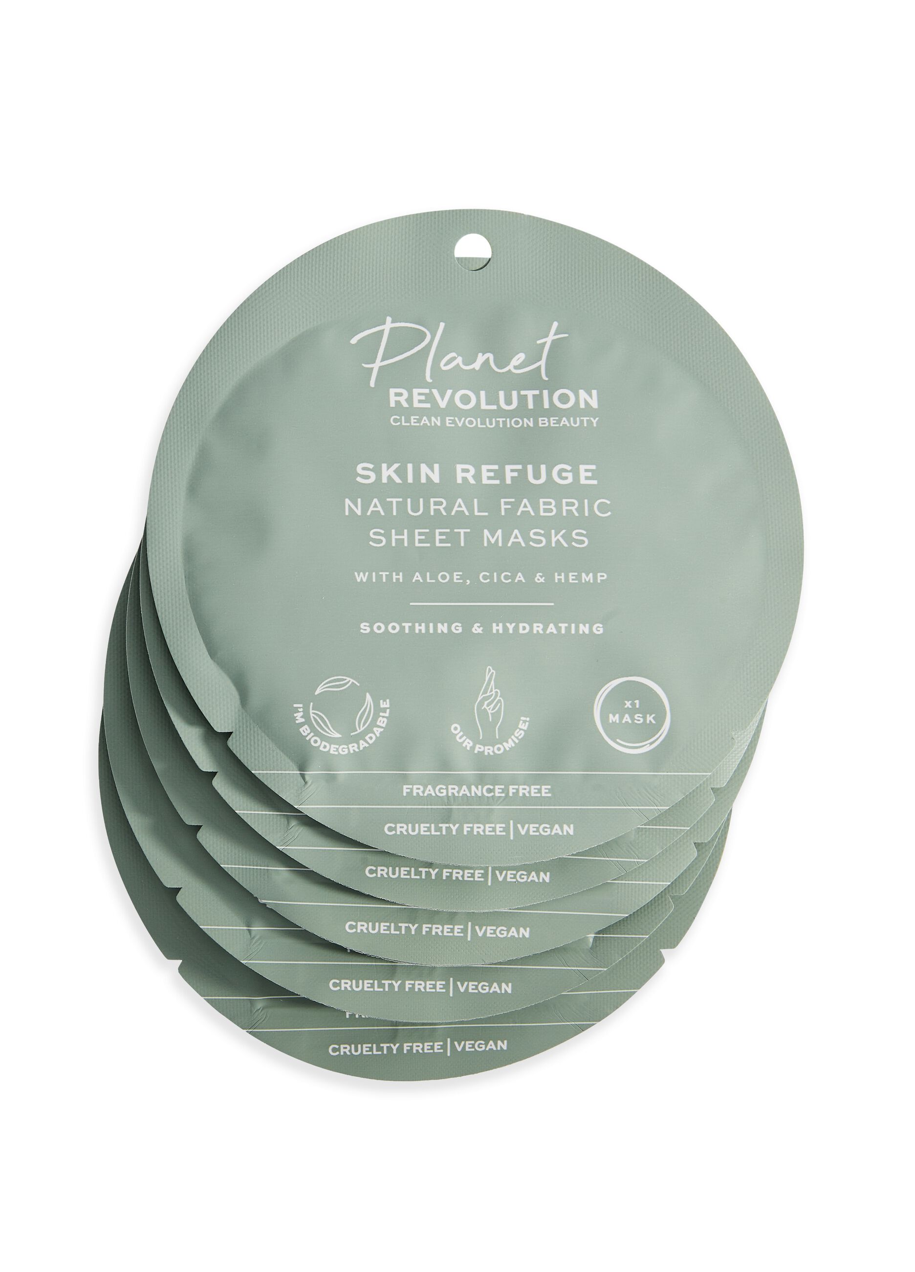 Planet Revolution hydrating face mask