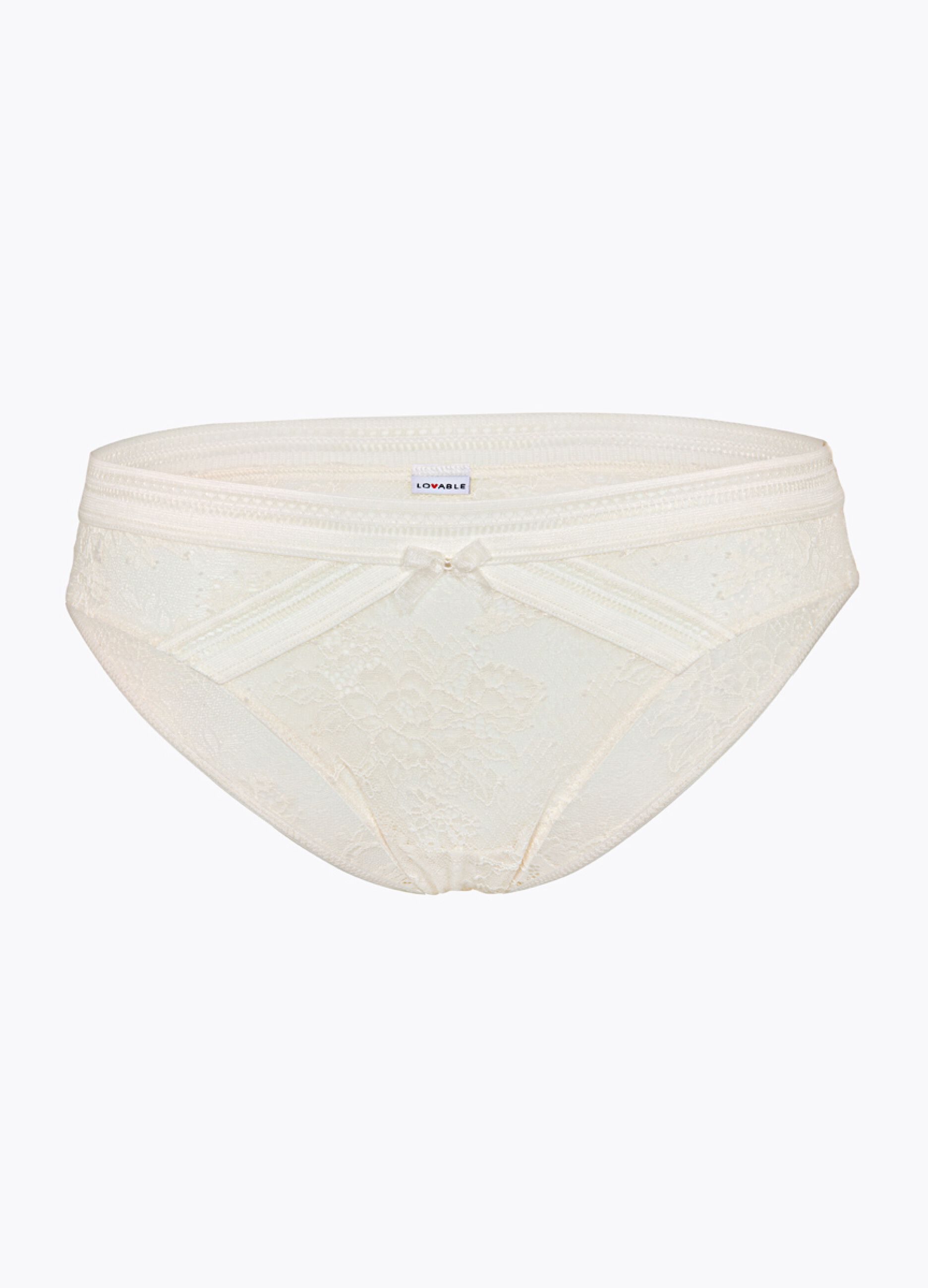Vintage Lace briefs in stretch lace