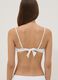 Wei&szlig;es Bandeau-Bikini-Top aus Stretchmaterial_3