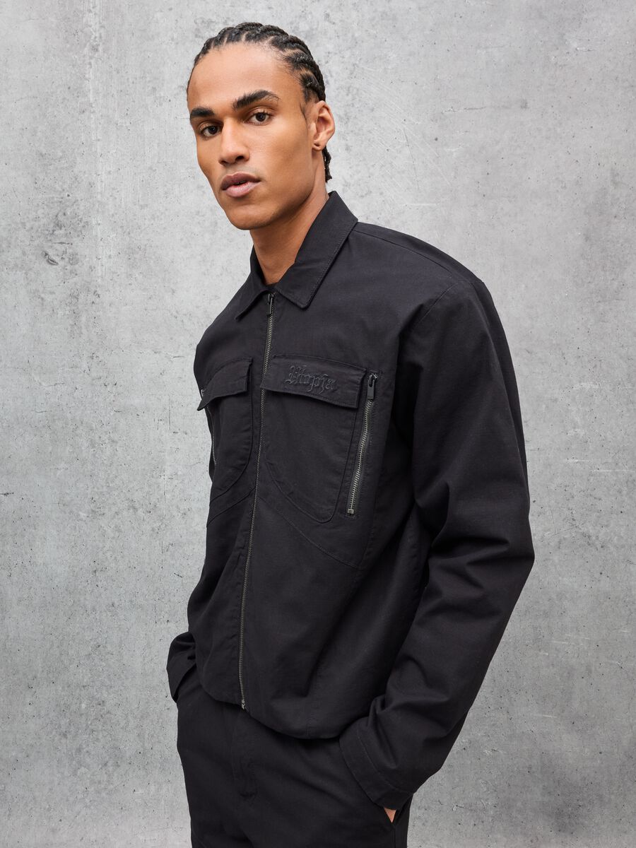 Casaco de Trabalho Preto_2