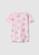 M&auml;dchen-Regular-Fit-T-Shirt aus rosa Bio-Baumwolle mit Designs_1