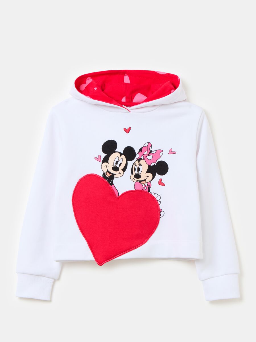 Hoodie with Minnie and Mickey Mouse print_0