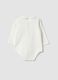 Wei&szlig;er Baby-Body aus reiner Bio-Baumwolle mit Kragen und Winnie‑the‑Pooh-Print_1