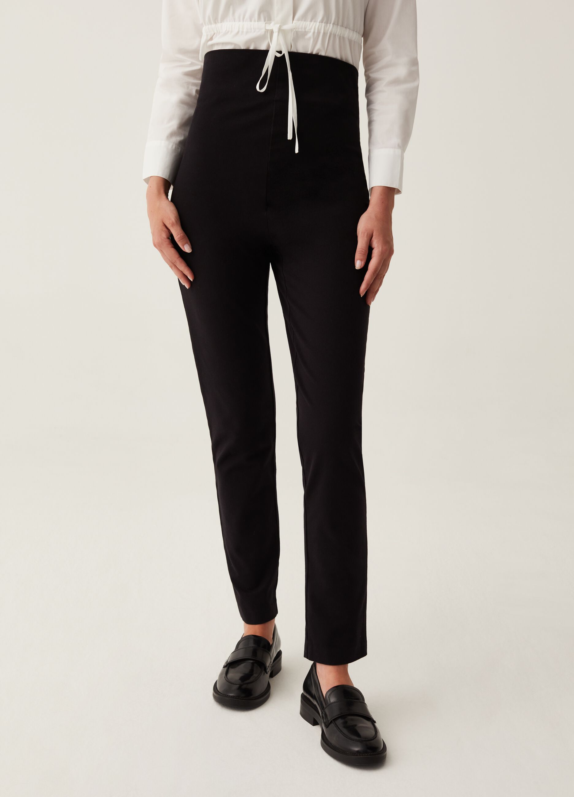 Skinny fit maternity trousers_3