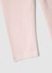 M&auml;dchen rosa elastische Baumwollleggings schmal geschnitten mit Herz_3