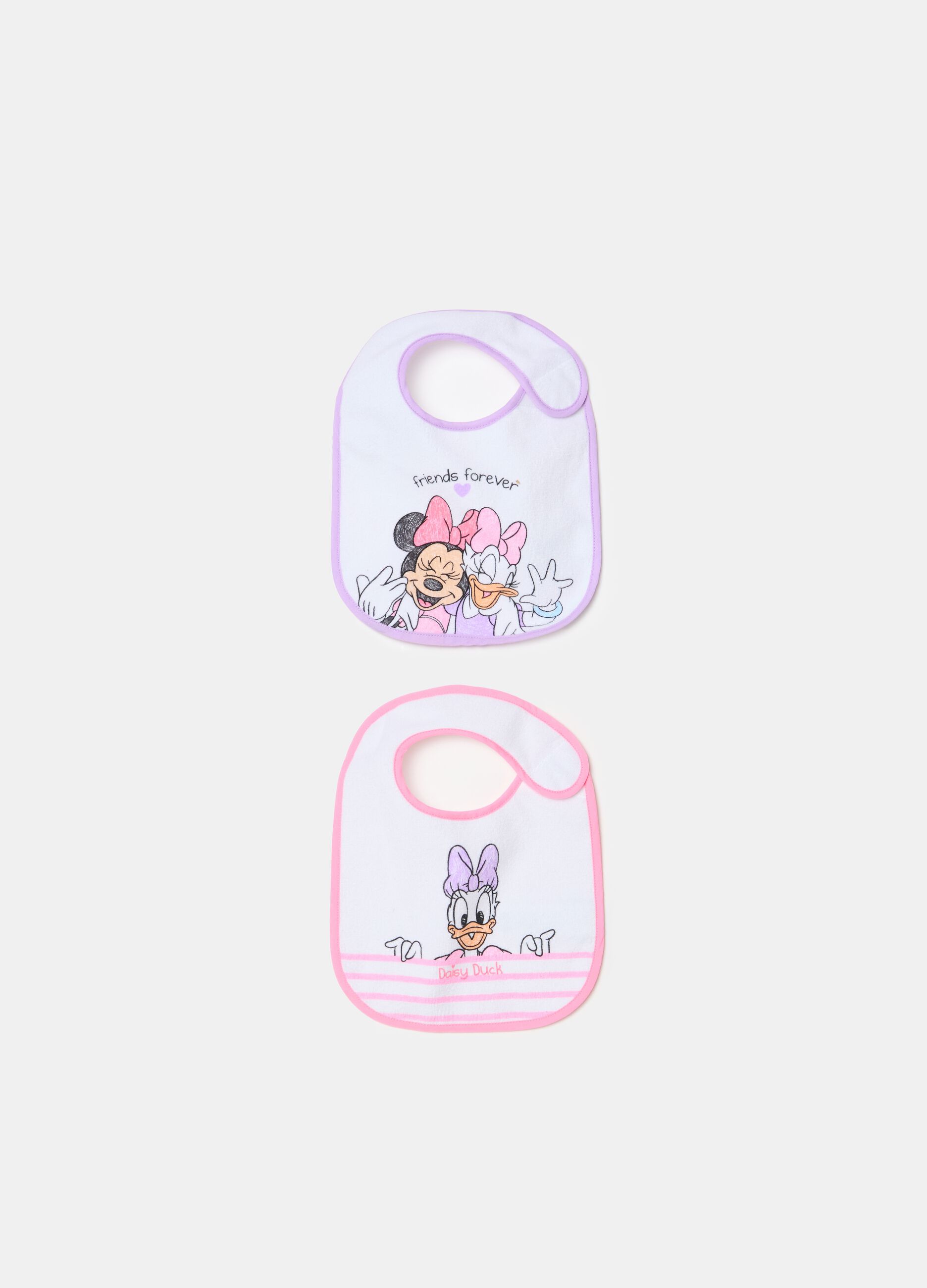 Donald Duck 90 two-pack bibs with PEVA backing