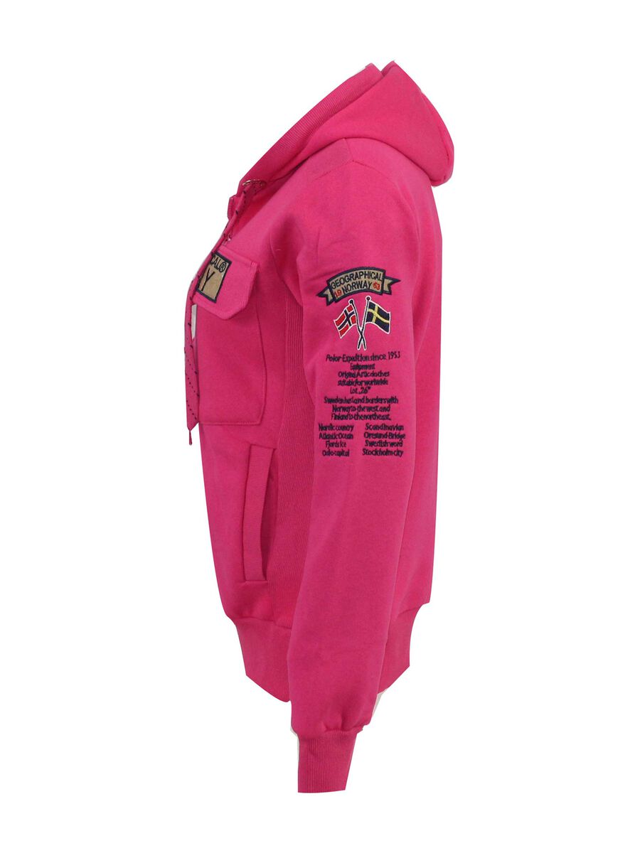 GEOGRAPHICAL NORWAY Geographical Norway AUBERGINE - Chaqueta mujer rosa  viejo - Private Sport Shop