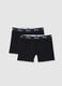 Zweierpack Schwarze Boxershorts_0