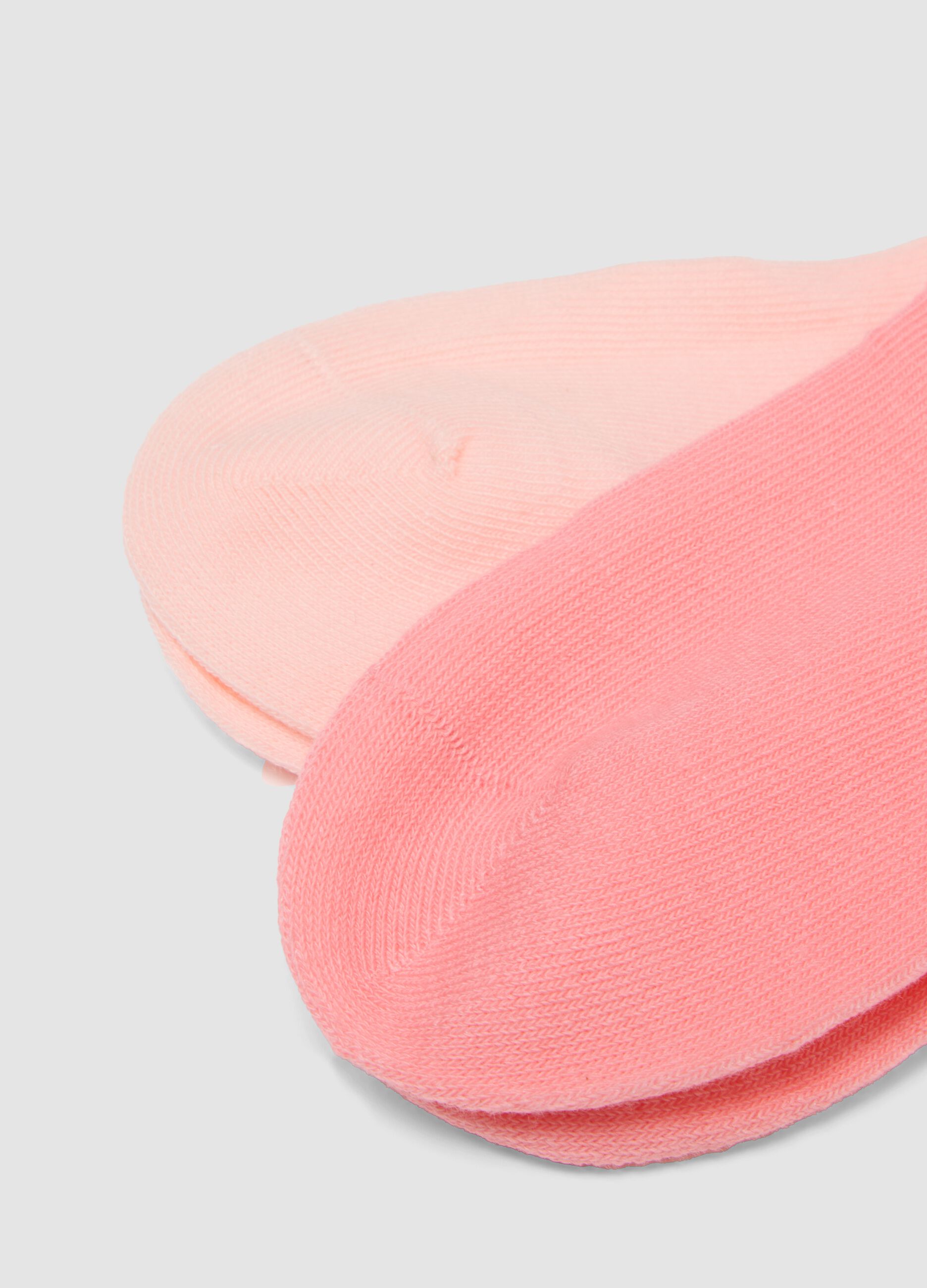 Girls&rsquo; multicolour stretch cotton-blend multipack socks