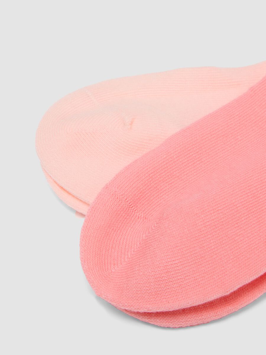 Girls&rsquo; multicolour stretch cotton-blend multipack socks_2