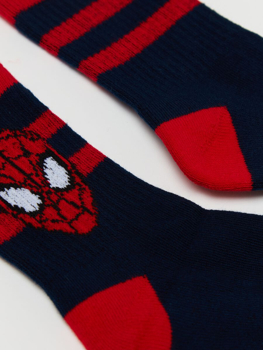 Pack dos calcetines cortos de tenis Spider-Man_1