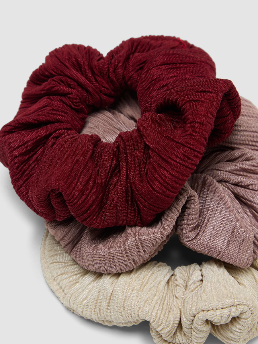 Tripack de scrunchies multicoloridos_1