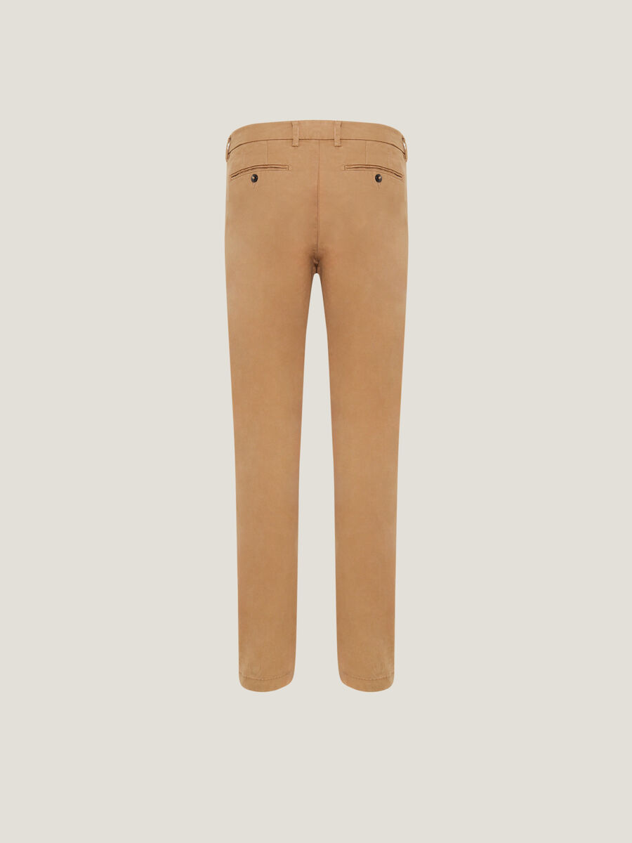 Regular-fit trousers in stretch twill_4