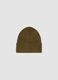 Camel ribbed stretch-wool beanie_0