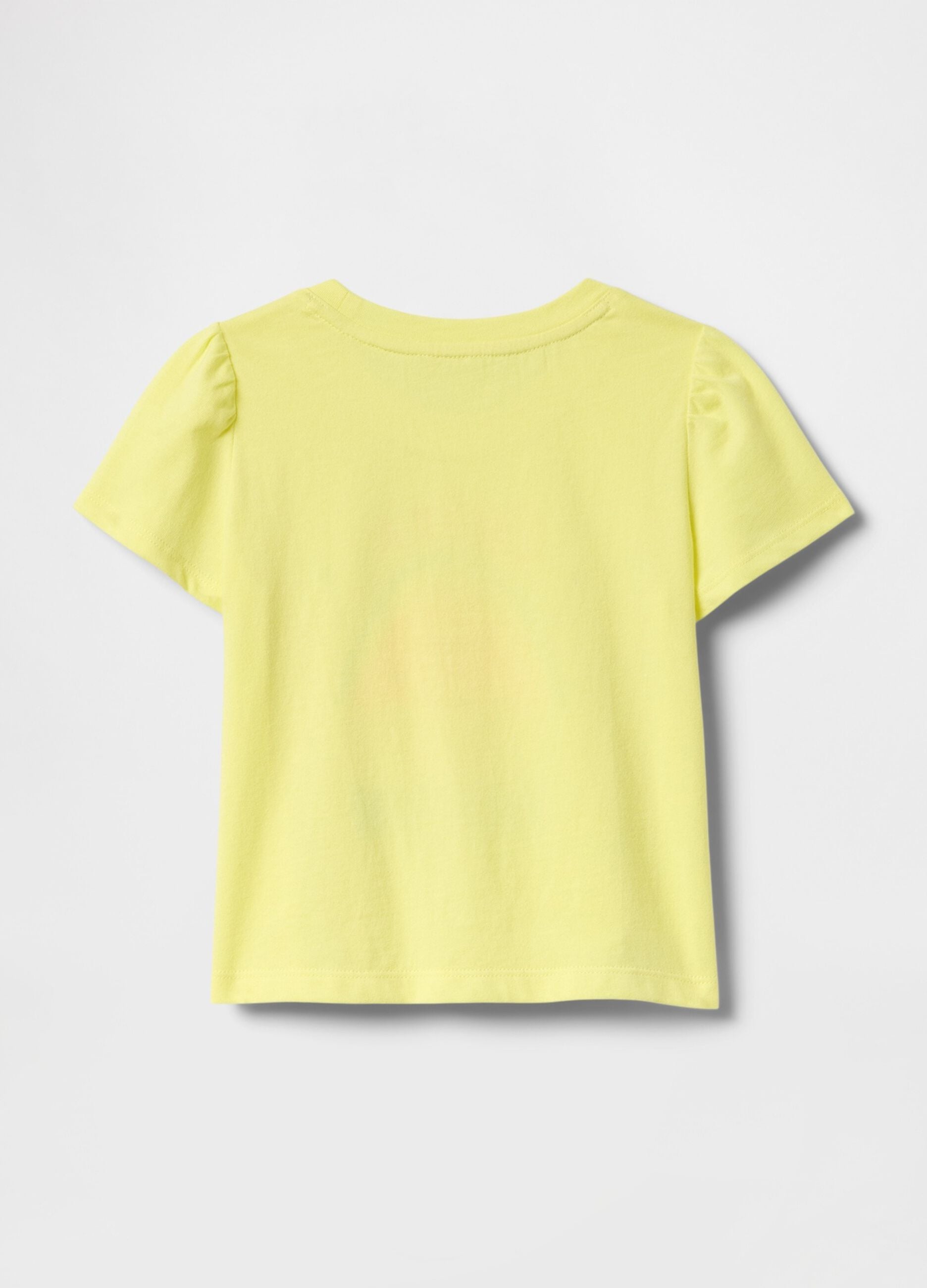 Yellow T-shirt with watermelon print for kids