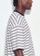 Blaues gestreiftes Boxy-Fit-T-Shirt aus reiner Baumwolle_2