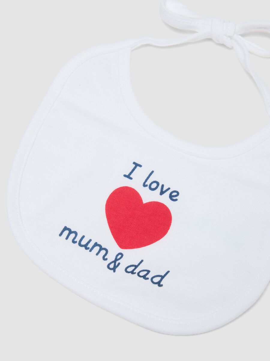 Baberos unisex multicolor de algod&oacute;n puro &ndash; pack de 2_1