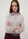White striped long-sleeve slim-fit shirt_0