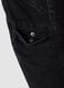 Washed Black Baggy Denim_6